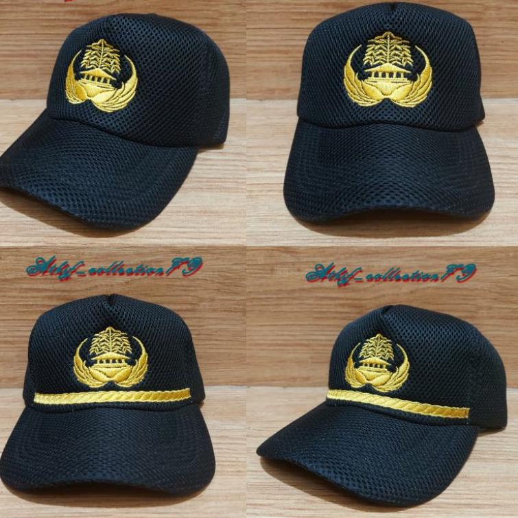 Ready Stok  Topi Korpri ASN Hitam Topi ASN Topi PNS