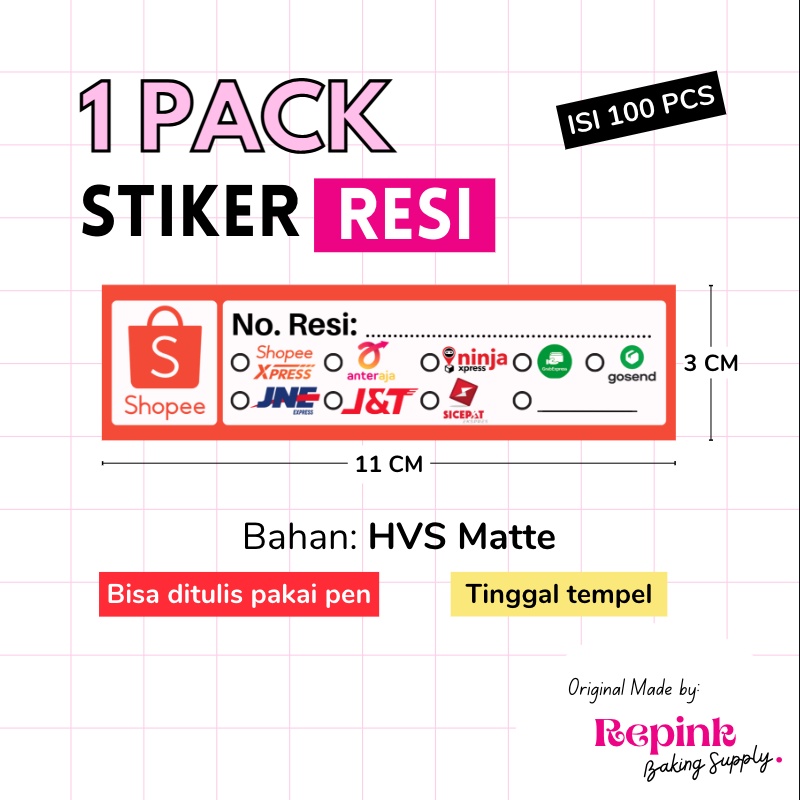 

Stiker Resi Pengiriman