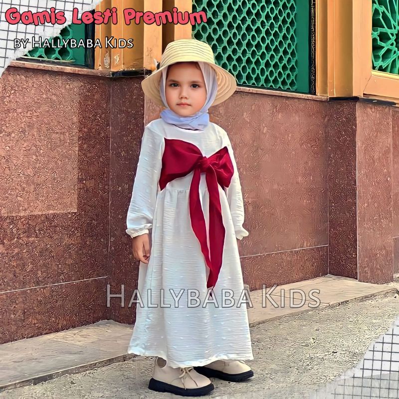 Dress Anak Perempuan 1-5Th VIRAL LESTI PREMIUM LESTI VIRAL LESTI VIRAL baju muslim anak perempuan te