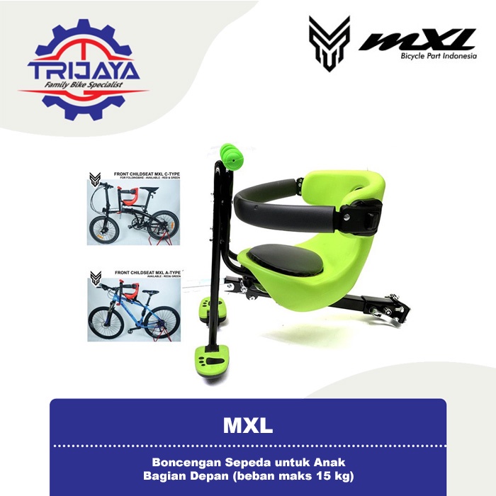MXL Boncengan Sepeda Untuk Anak Bagian Depan Sepeda Lipat / MTB
