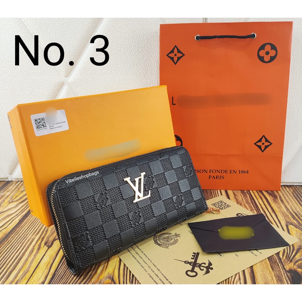 DOMPET PANJANG 1 REST FULL EMBOSS FREEBOX - Dompet 1 Res Super Premium + Box dompet emboss panjang wanita import asli L2 0513