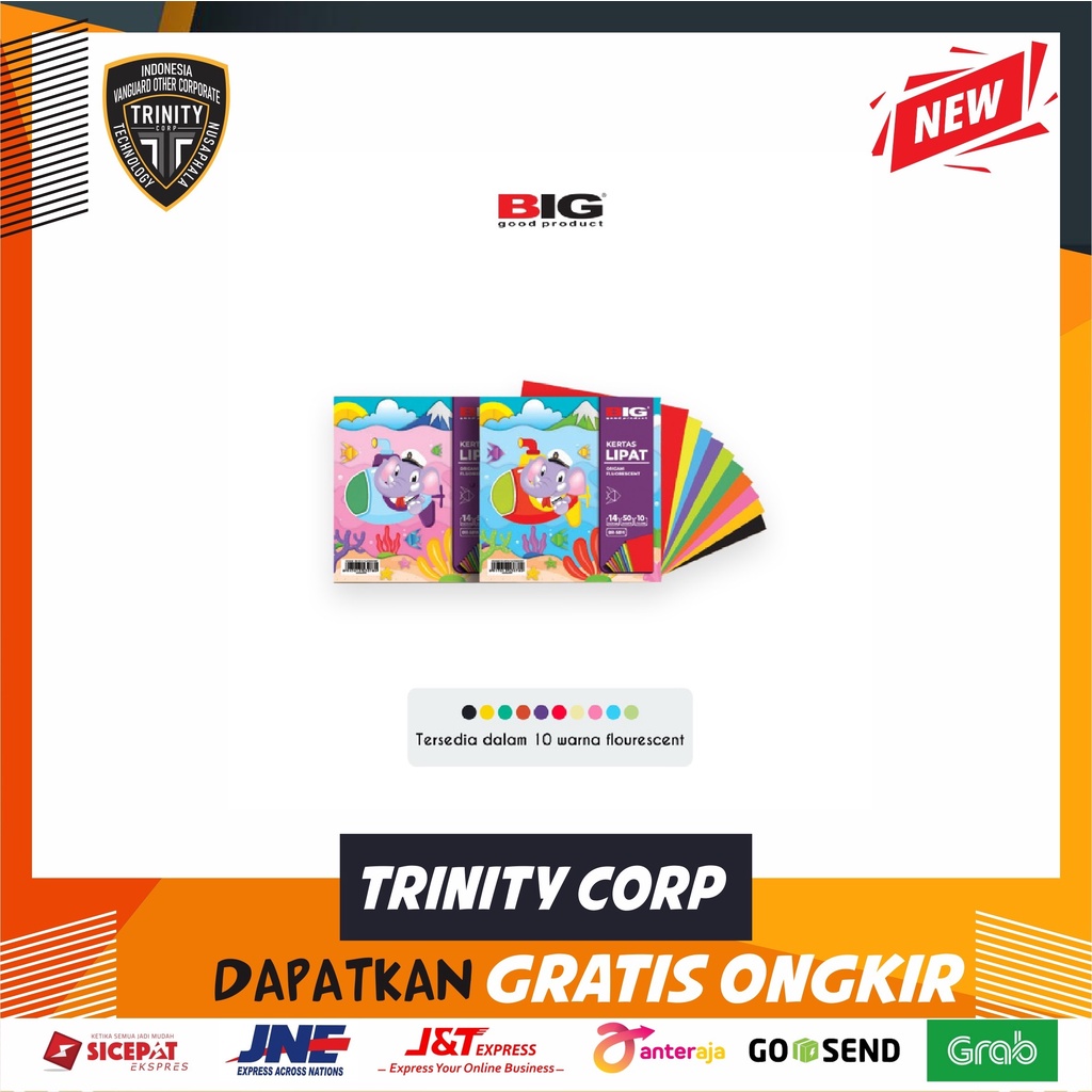 

Kertas Lipat Origami 14X14 OR-5014 Per pack