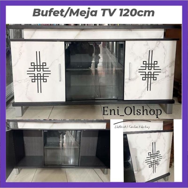 BUFET, MEJA TV, 120cm RAK TV PALEMBANG
