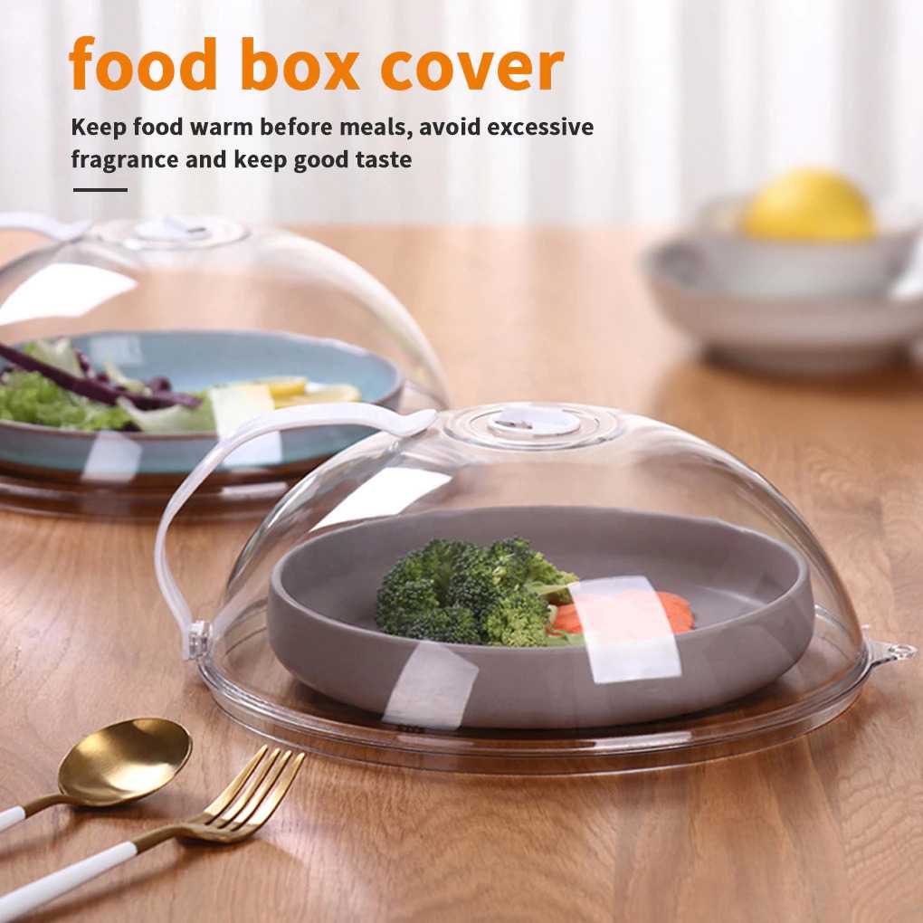 (BISA COD) FTIHSHP TEENRA Cover Penutup Makan Microwave Anti-Sputtering Heat Resistant - TW-295