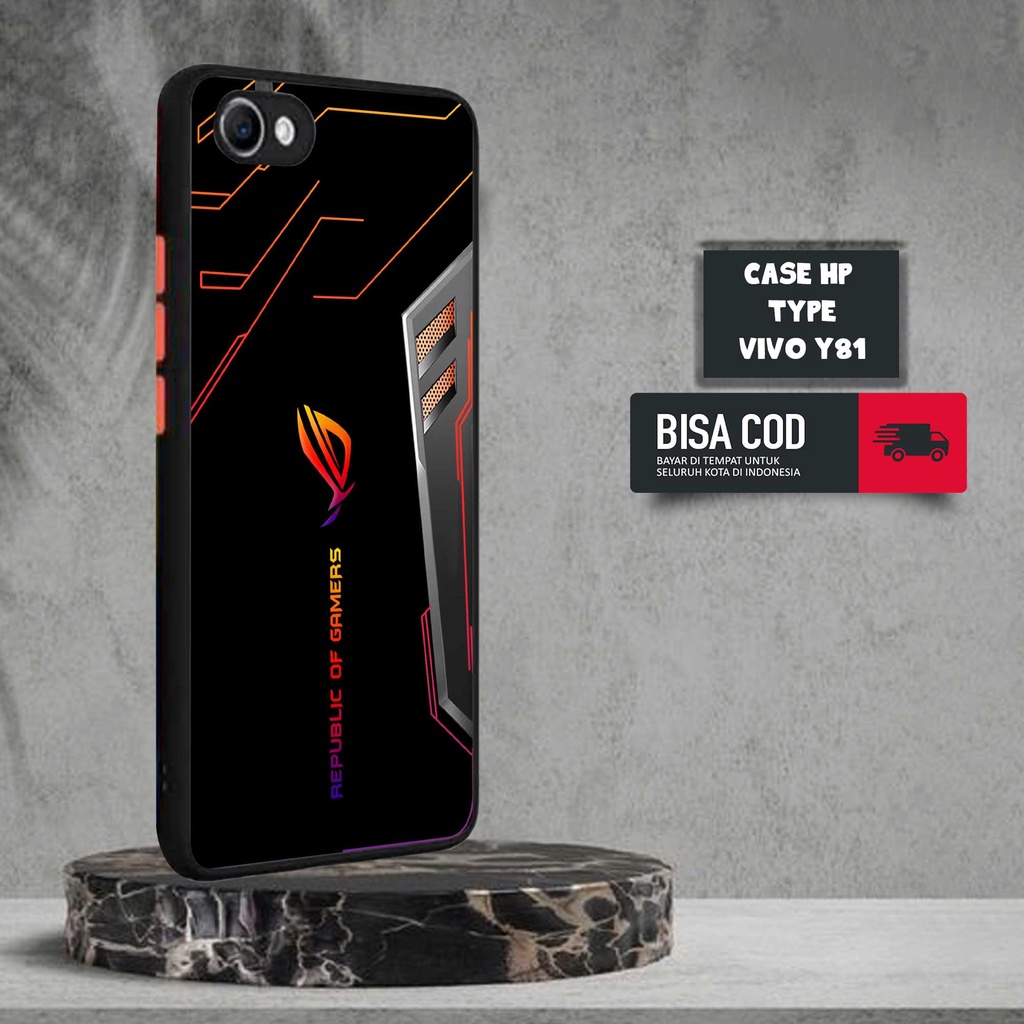 CASE VIVO Y81 [ROG GAMERS] TERLARIS CASING VIVO Y81 TERBARU DOVE MATTE FUZE SOFTCASE VIVO Y81 SOFTCA