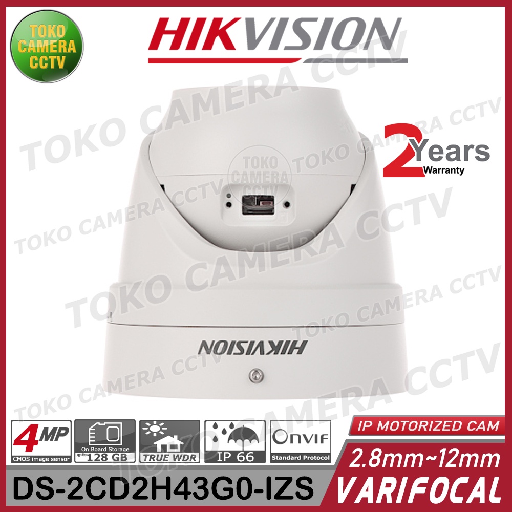 IP KAMERA CCTV VARIFOCAL HIKVISION DS-2CD2H43G0-IZS VARIVOCAL CAMERA