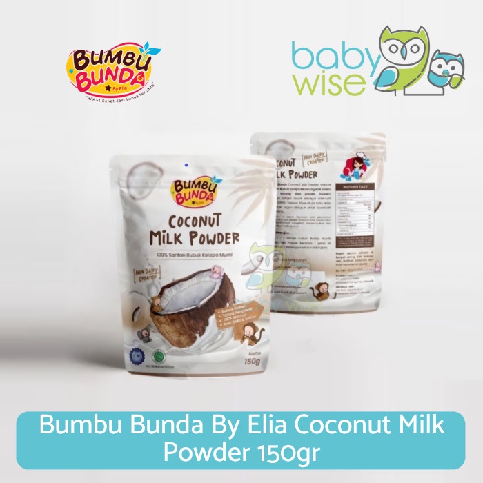 

Bumbu Bunda by Elia Organic Coconut Milk Powder Santan Bubuk Organik 150gr