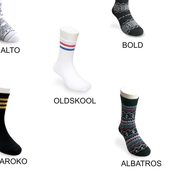 ➯ Paket crew socks 5 pasang ❆