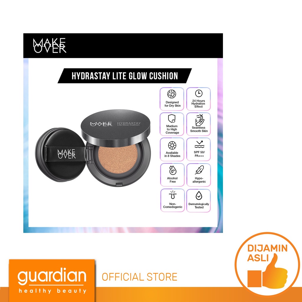 MAKE OVER Hydrastay Lite Glow Cushion N10 Marble 15g