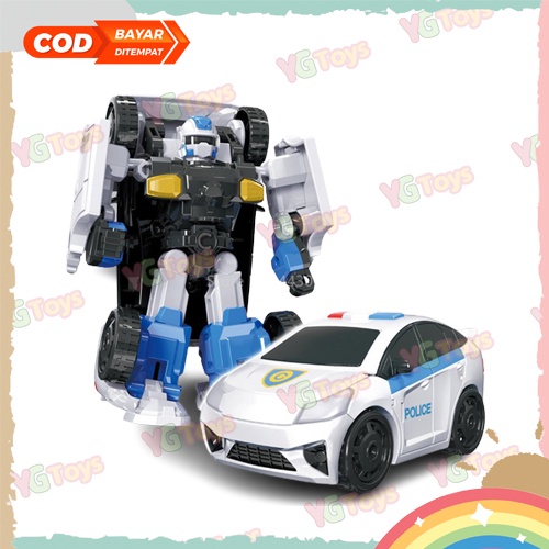 YGtoys Mainan Robot Transformer Pesawat Jet Bisa Berubah