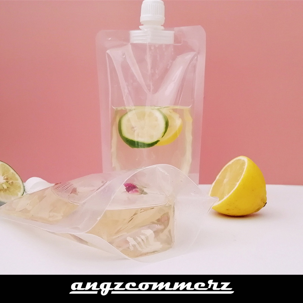 Spoutpack Standing Pouch Wadah Tutup Segel Cap Mika Plastik Nozzle Spout pouch Plastic