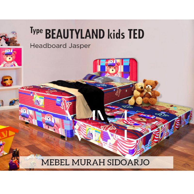 Springbed Sorong Anak Murah American Beautyland 2in1 90x200 100x200 120x200 Kasur Anak Murah Kasur S