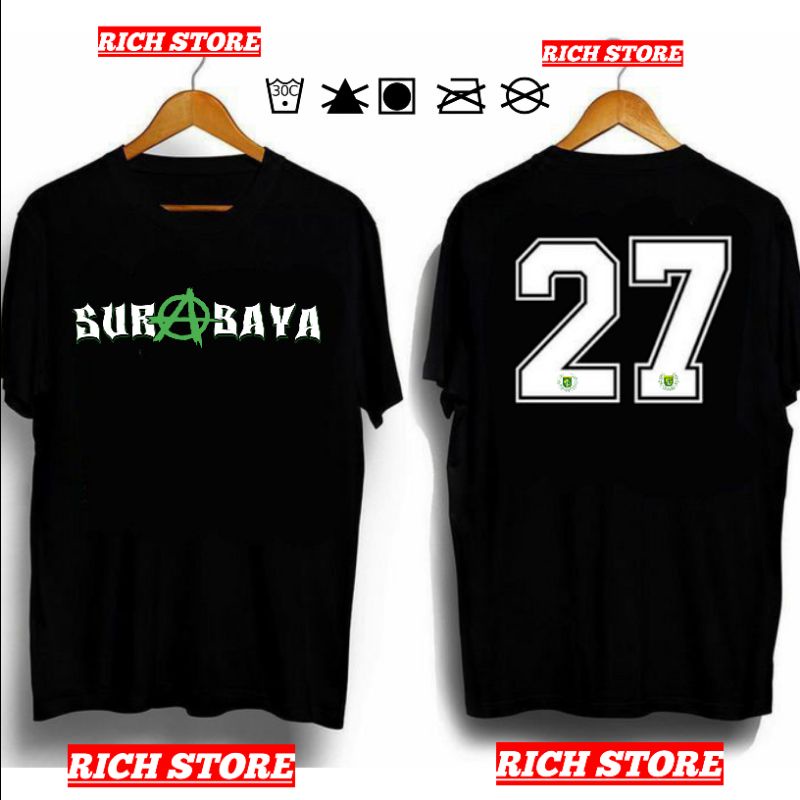 KAOS PERSEBAYA SURABAYA FANS ,KAOS PERSEBAYA [TS PSBY27]