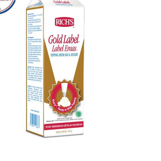 

← Rich Gold Label Whipping Cream 907 gram ♠