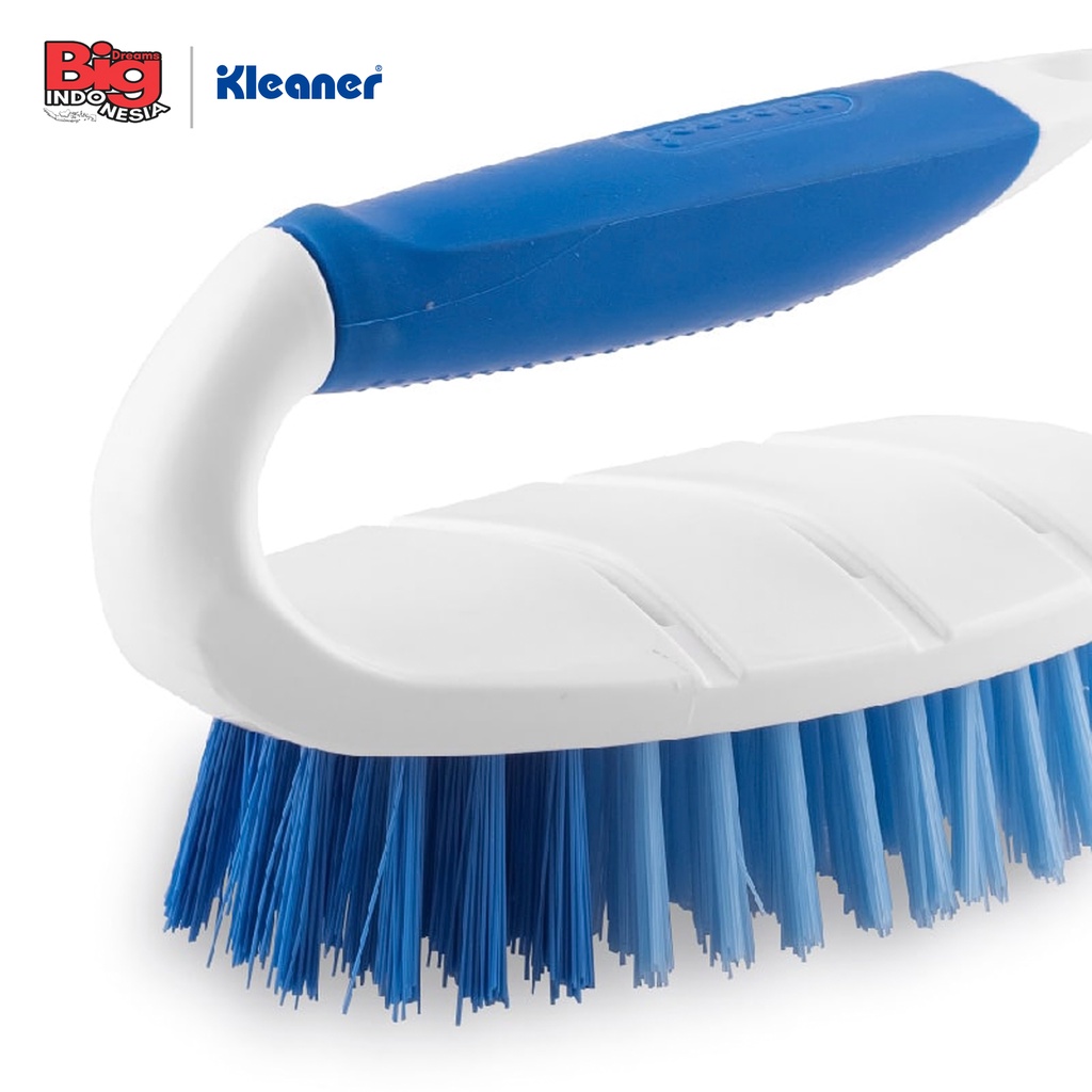 Sikat Lantai Gagang Karet Lembut Floor Brush Serbaguna 15 Cm Kleaner K19020