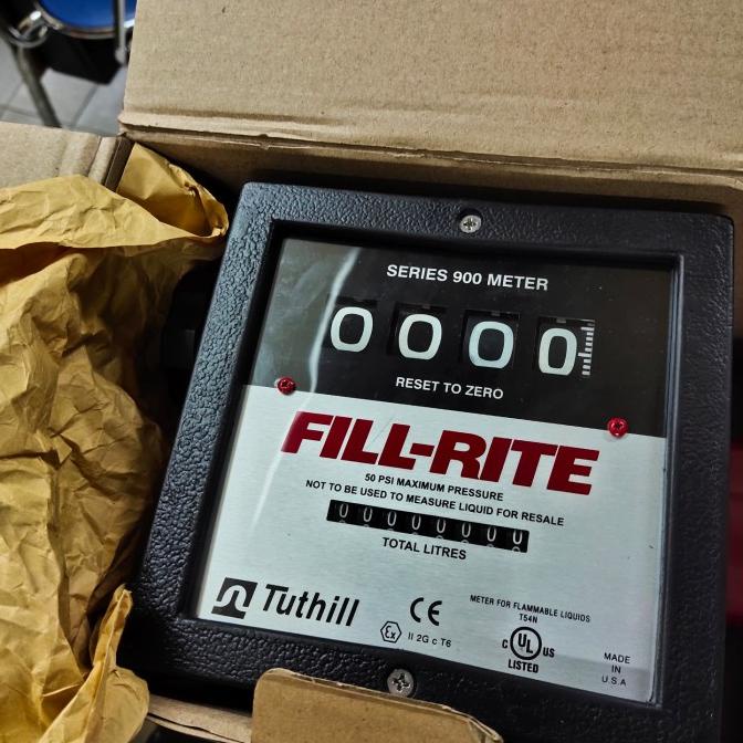Flow Meter Fill-Rite Type Fr901L Series 900 4 Digit Size 1,5 Inch