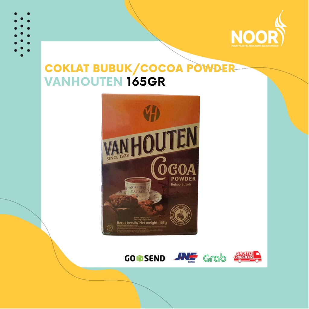 

Van Houten Cocoa Powder Coklat Bubuk 165gr