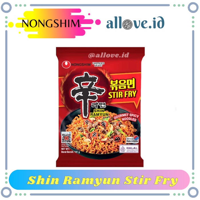 

Nongshim Instant Noodle Shin Ramyun Stir Fry 131G