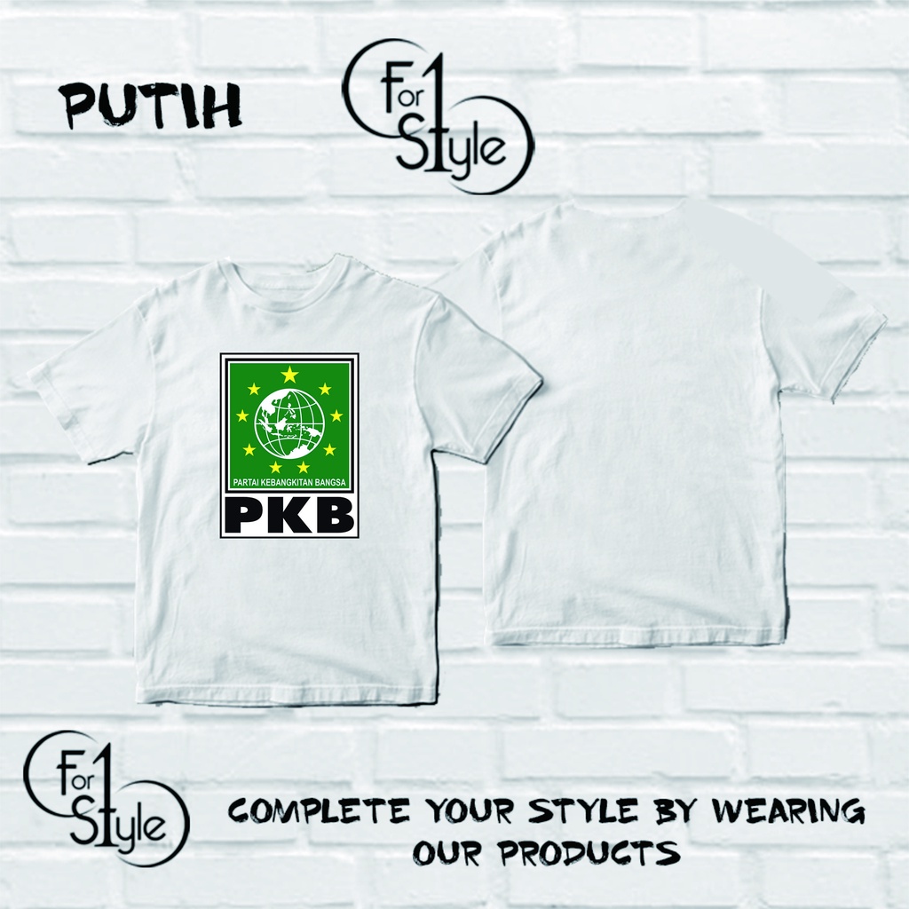 Kaos Partai PKB (PARTAI KEBANGKITAN BANGSA)