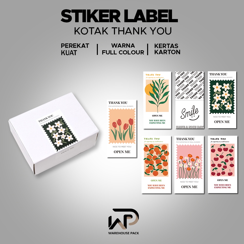 

Stiker Label Kotak Thank You | Stiker Segel Packing | Stiker Box Packaging | Stiker Segel Kemasan Hampers Box | Stiker Online Shop | Seal Tag