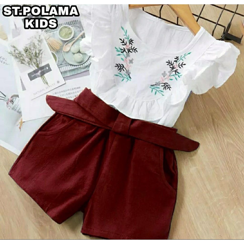 Setelan Baju Anak Usia 2-4 Tahun / Setelan Anak / Baju Anak / Set Polama