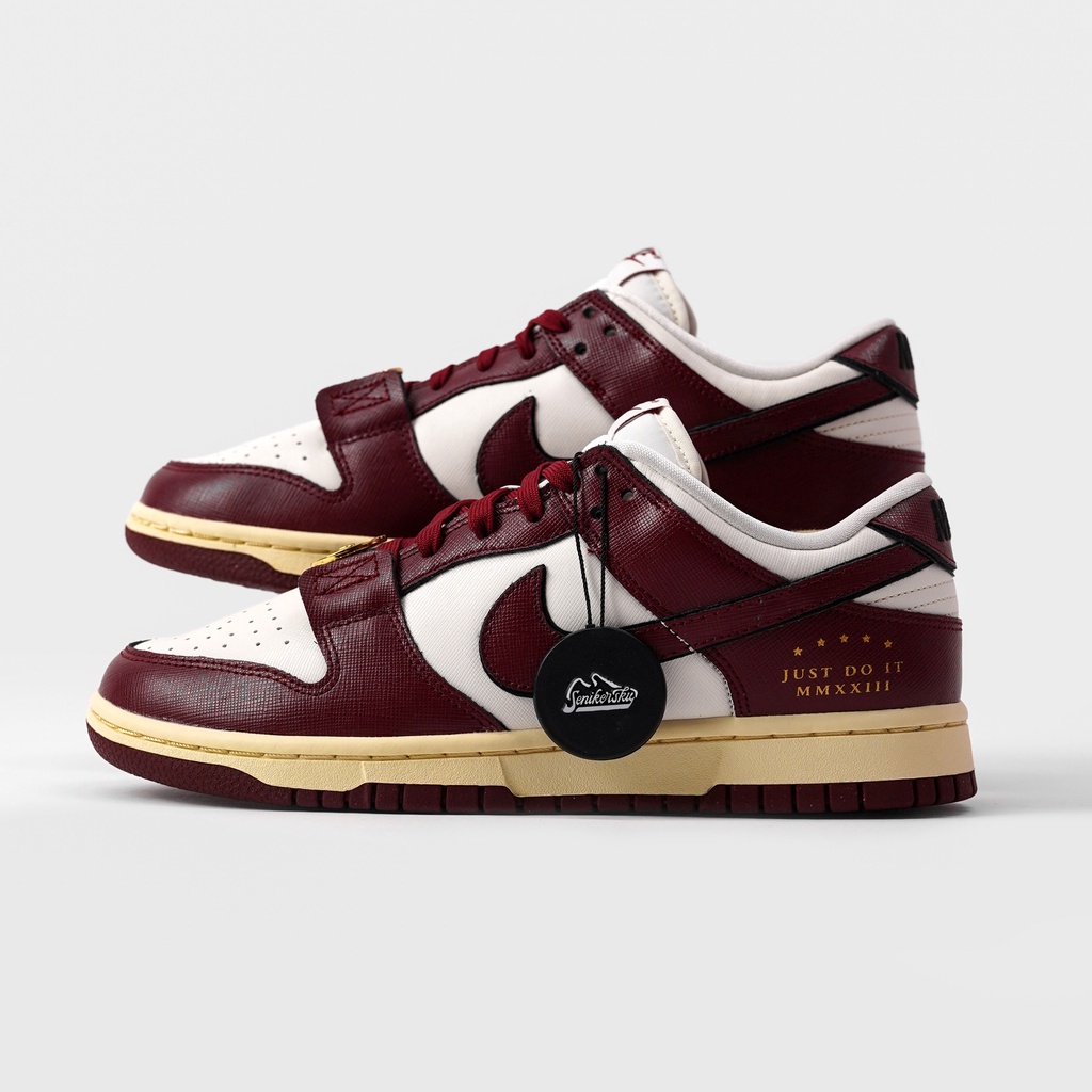 Dunk Low SE Just Do It Sail Team Red Womens