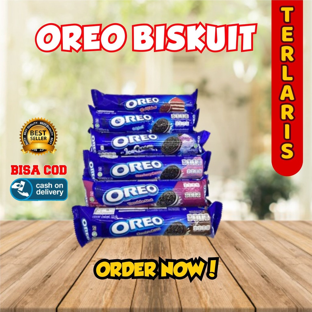 OREO RED VELVET BISKUIT WAFER SANDWICH OREO ROLL CREAM  ALL VARIAN SNACK MAKANAN RINGAN