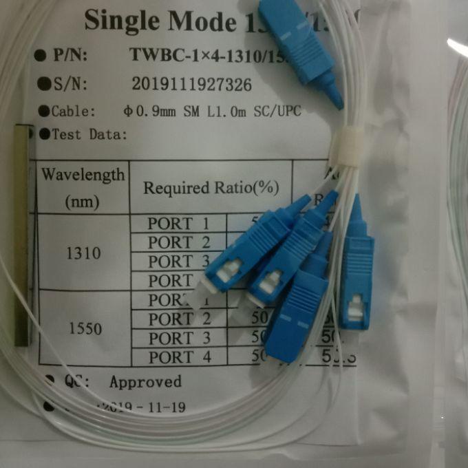 ○ passive spliter/spliter FO/passive spliter plc 1:4 sc upc ✦