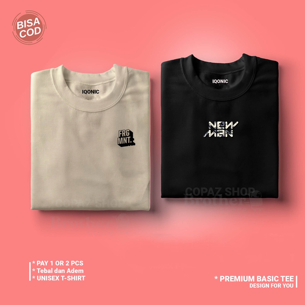 ( PROMO COD ) BROTHER STORE / Kaos Distro Pria Cewek cowok / Kaos Distro100% Catoon Combed 30s / Articel CFRG