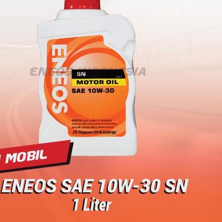 ♤ Oli Mobil ENEOS SAE 10W-30 SN 1 Liter ◘