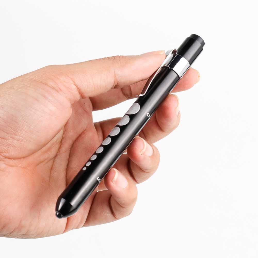 Pulpen Medical Light Pen Senter LED Flashlight Ti4