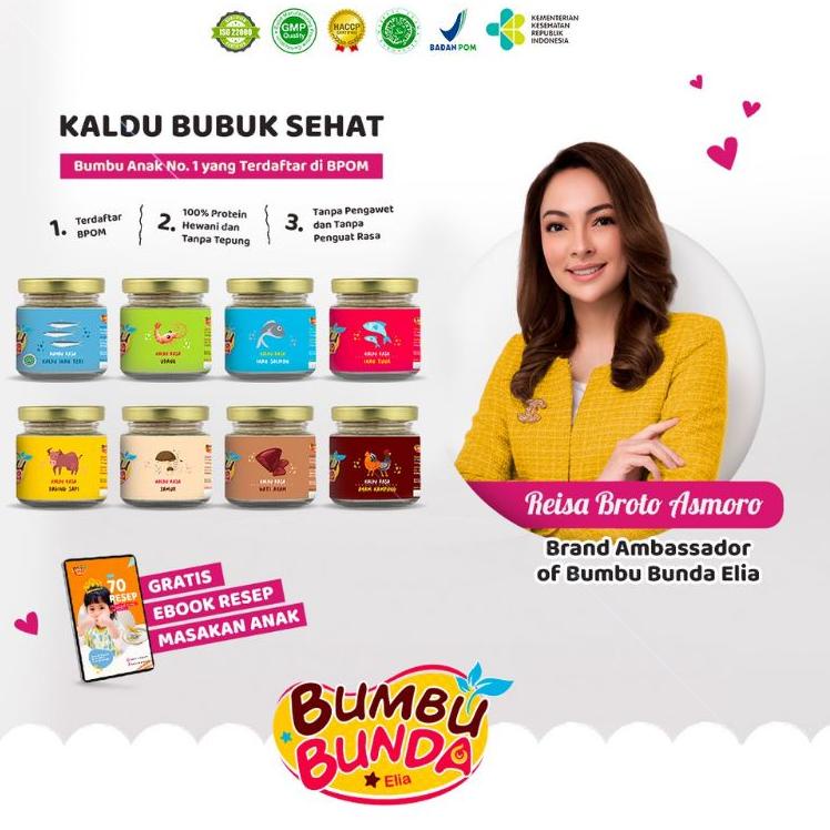 

♤ Bumbu Bunda by Elia Kaldu Non MSG Non Gula Garam / Kaldu Mpasi Anti GTM ✪