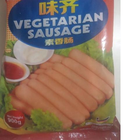 

♦ Sosis Vegetarian Mr Vege 900 Gr / Sosis Mini Vege / Vegetarian Sausage ◊