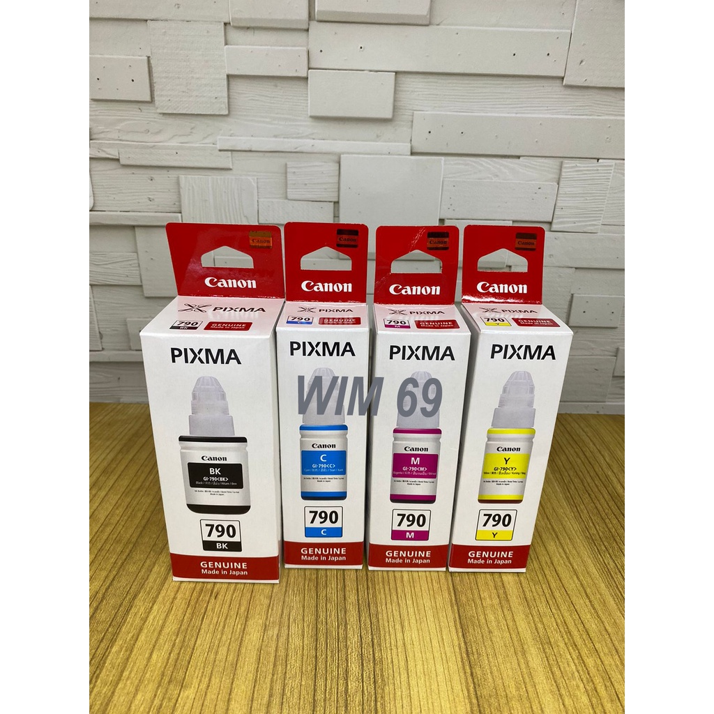 Tinta Printer Original Canon Pixma GI-790 G1010,G2010 ( 1 SET )