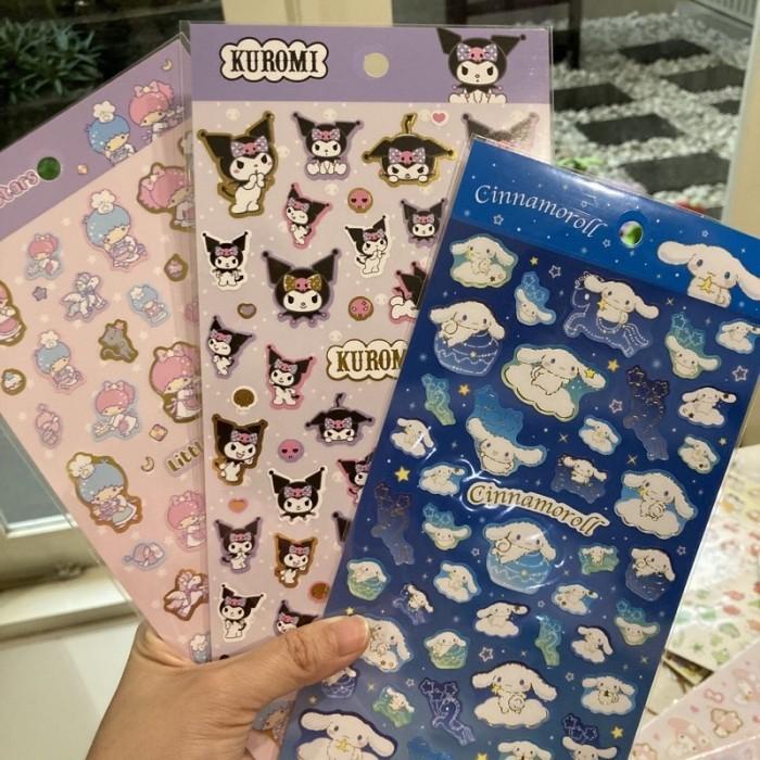 sticker daiso jepang sanrio