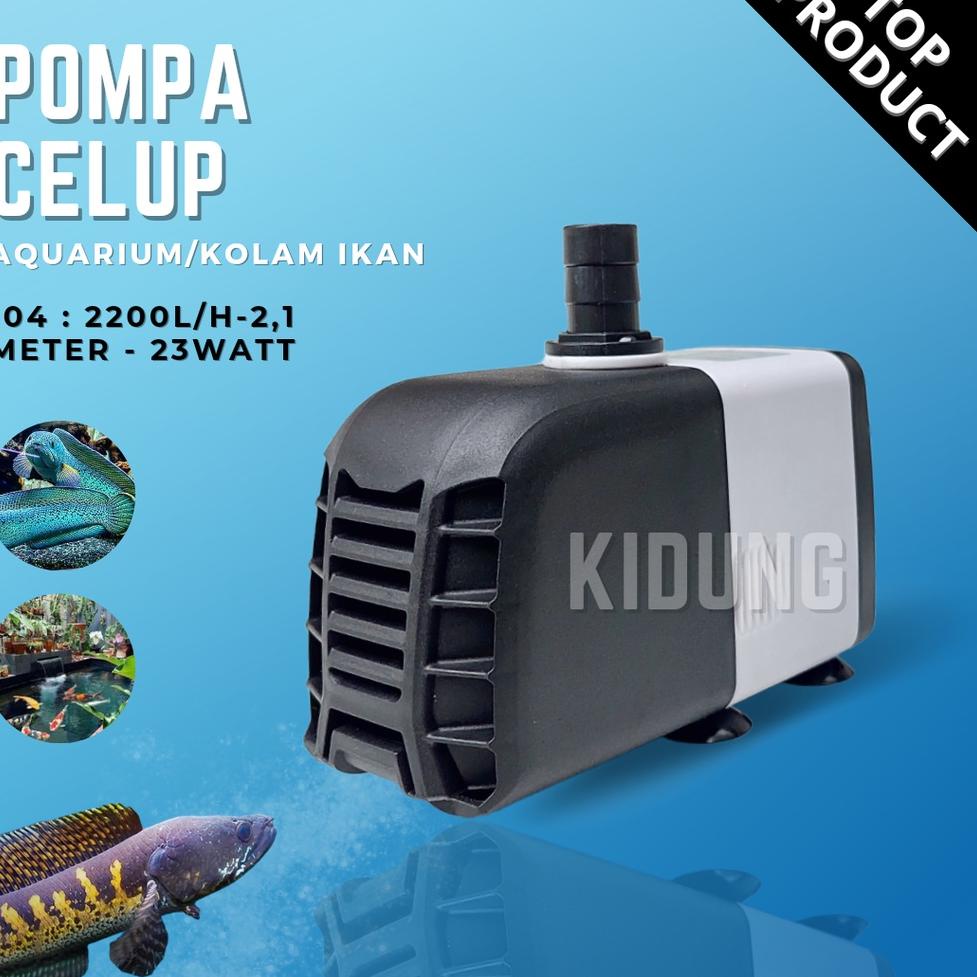 HARGA SPESIAL Power Head Pompa Filter Celup Aquarium Hoponik Low Watt 105B 4 Liter Per Jam 4,2 Meter