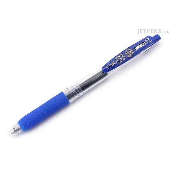 

ATK0437SR 0.7 BIRU JJB15BL Sarasa Zebra Gel Pen Clip Ink BLUE 0,7mm
