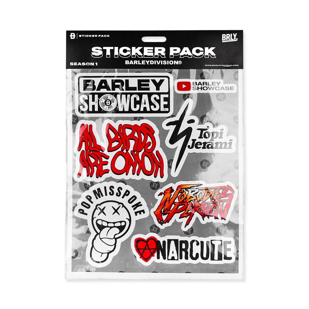 

[ Ristsistore ] Barley Division BRLY Showcase Stiker Pack ,,