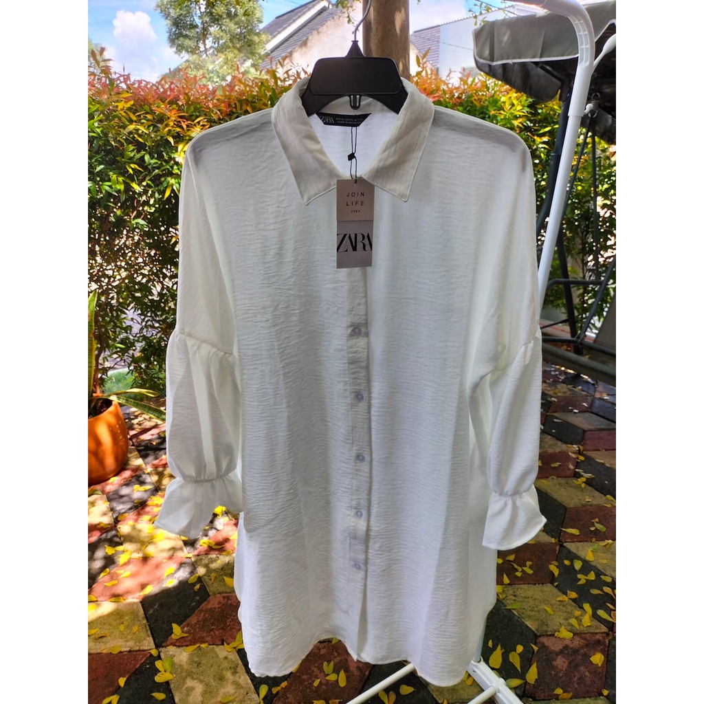 Zara Slit Tunik Murah Bahan Cey Airflow