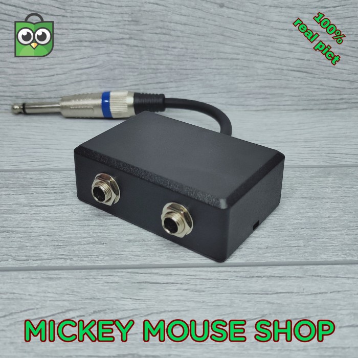 Terlaris Converter Soundcard V8 Dual Input For Dynamic Mic