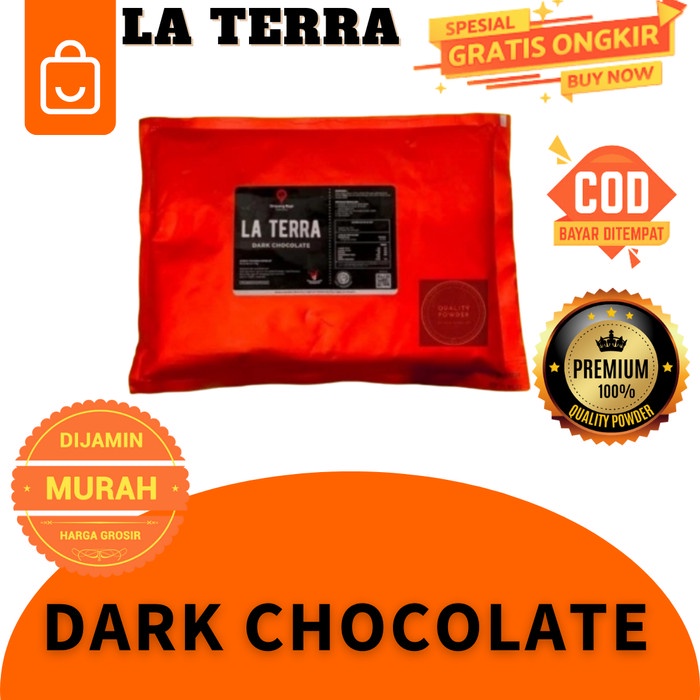 

[Powder Drink]-Aneka Rasa BUBUK MINUMAN DARK CHOCOLATE LA TERRA POWDER COKLAT COKELAT PREMIUM