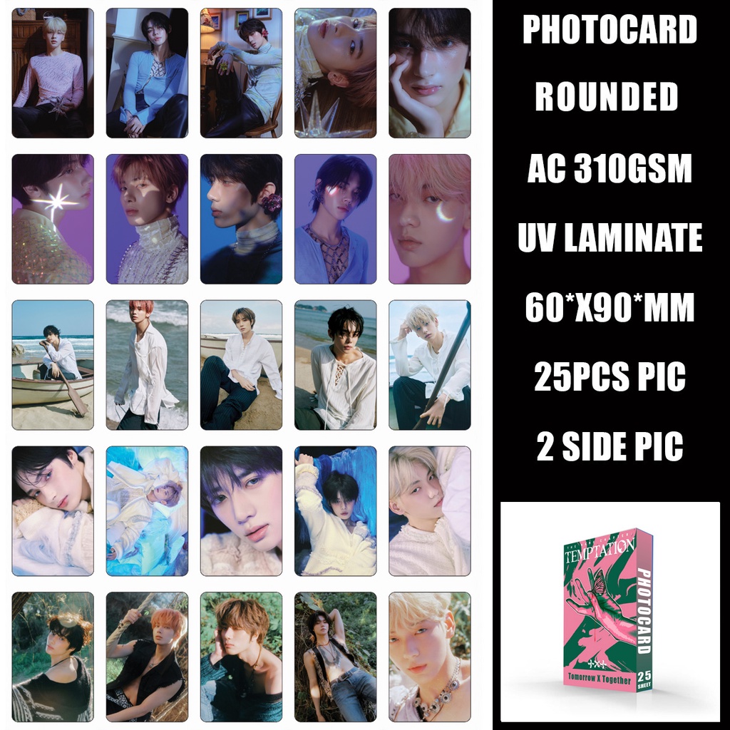 Photocard txt 1pack isi 25pcs