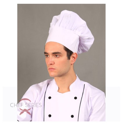 Topi Koki / Topi Koki Dewasa / Topi Koki Chef / Topi Chef Bakery / Topi Bakery / Chef Hat / Bakery C