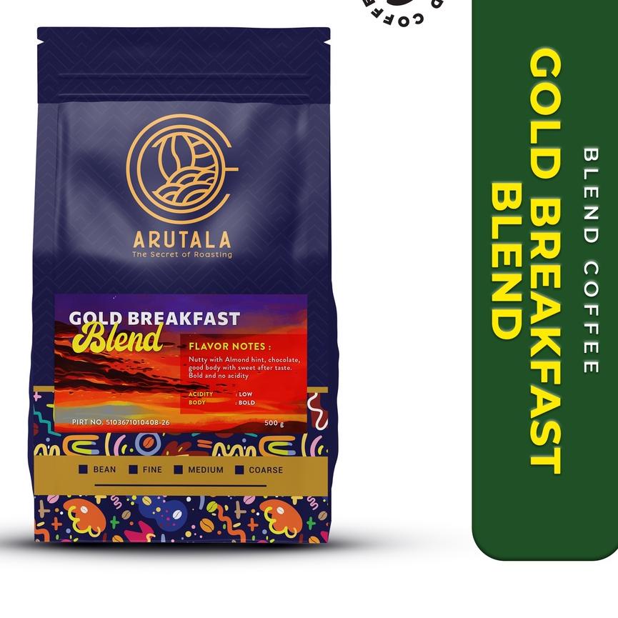 

❉ ARUTALA Kopi Gold Breakfast Blend 500 gram ℗