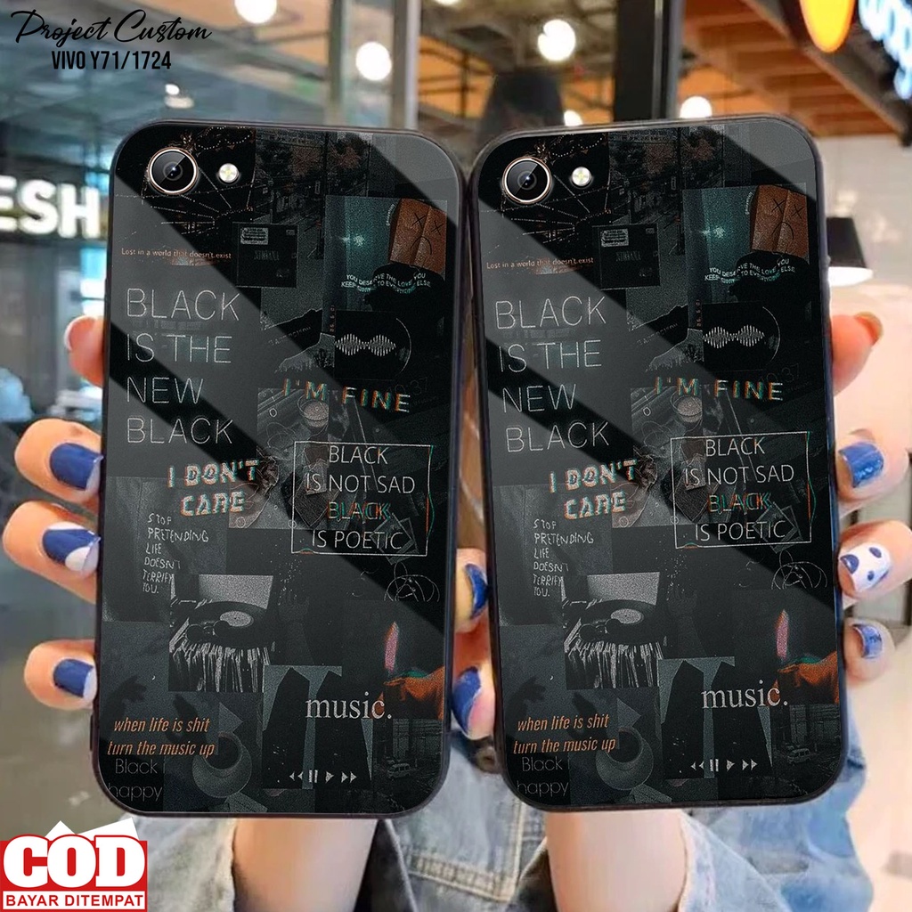 Case Vivo Y71 / Vivo 1724 - Casing Hp Vivo Y71 / vIVO 1724 Terbaru [ Aesth-04 ] Silikon Hp Vivo 1724