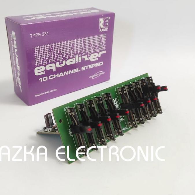 ➹ Kit Equalizer 10 Channel Stereo ●