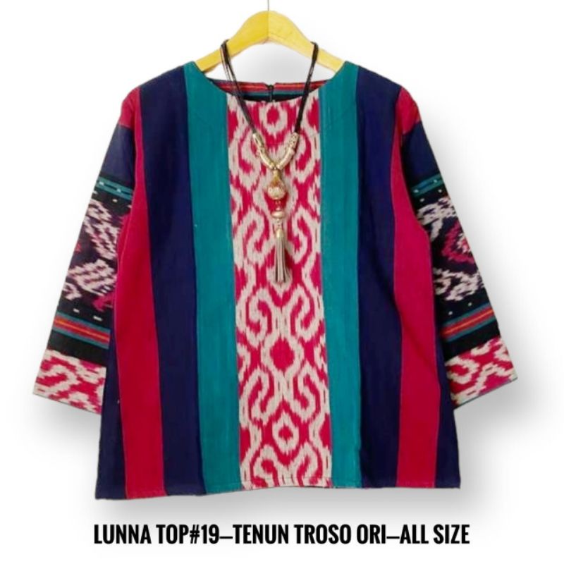 Blus Atasan Tenun Troso Ori