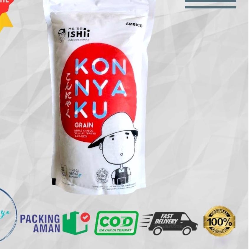 

☋ Beras shirataki 1kg - Konnyaku rice shirataki rice 1 kg ☉