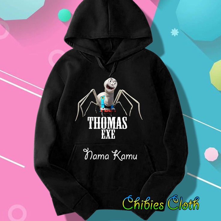 Jaket Hoodie Anak Laki Laki Kereta Hantu Thomas Exe Terbaru - Hoodie Anak Thomas Exe - Chibies Store