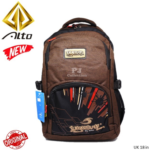 Tas Ransel Pria tas ransel pria/travel/tas alto/uk 18 in/tas sekolah dll(Z1H6) tas punggung pria dis